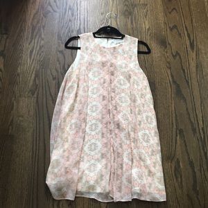 Pink BCBG generation baby doll dress